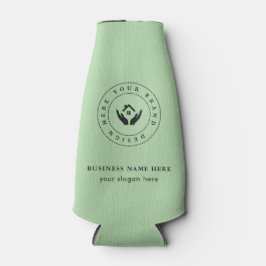 Porta-garrafa Promocional de texto e logotipo personalizado mini