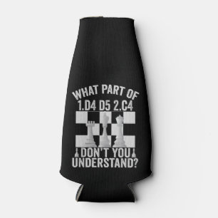 Porta-garrafa Que parte de 1.d4 d5 2.c4 Você não entende