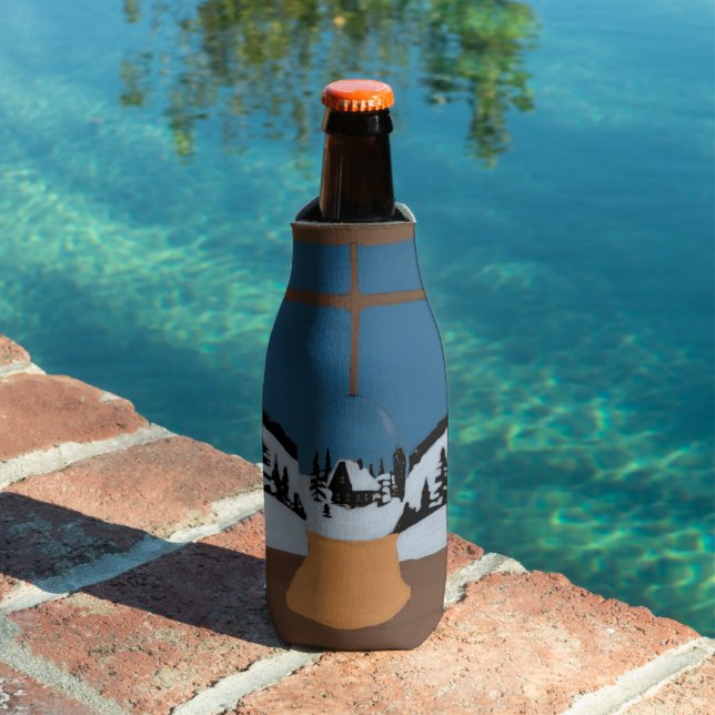 Porta-garrafa Rafraîchisseur de Bouteille Boule à Neige (Piscina in situ)