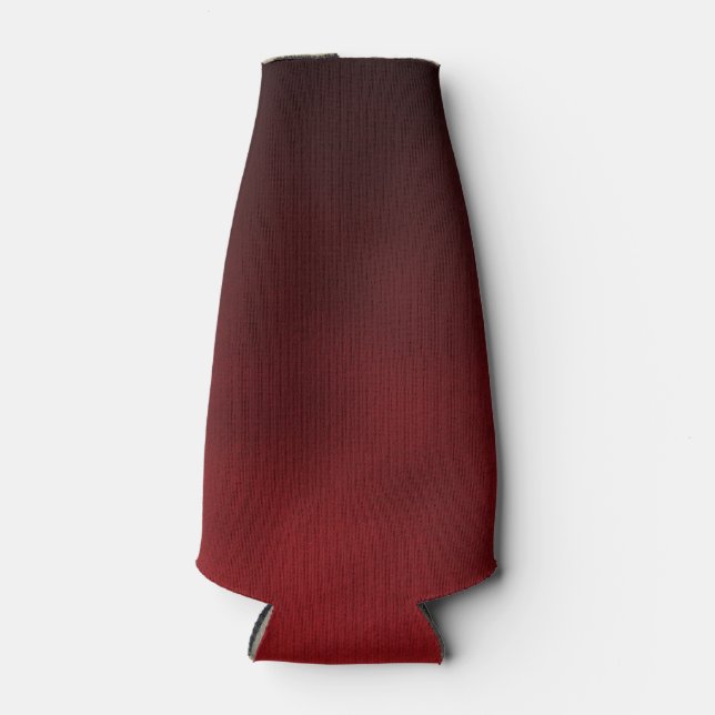 Porta-garrafa Red Artsy Gothic Ombre (Frente)