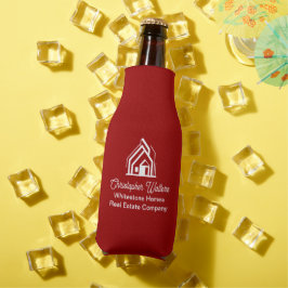 Porta-garrafa Red Real Estate Company Personalized Realtor