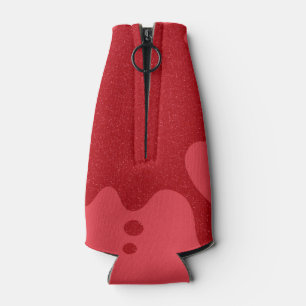 Porta-garrafa Refrigeração de Padrão Vermelho de Tomato Reprodut