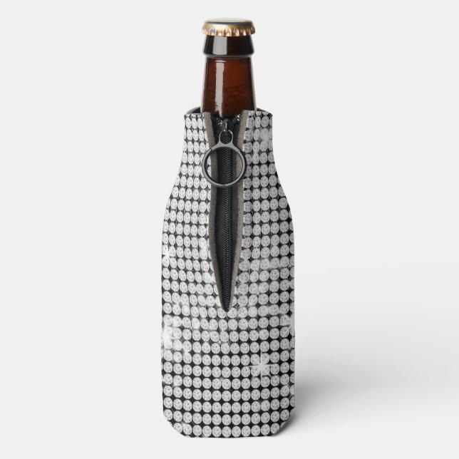 Porta-garrafa Refrigerador de Garrafa Sparkle Diamonds (traseira da garrafa)