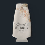 Porta-garrafa relva-pampas-Chá de panela-borbulhante<br><div class="desc">Pampas botânicas lixadas botânicas modernas terracotta rústica natural de Verão elegante chá de panela,  brunch e borbulha</div>