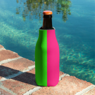 Porta-garrafa Resfriador de Garrafa Verde Neon e Rosa Neon – Per