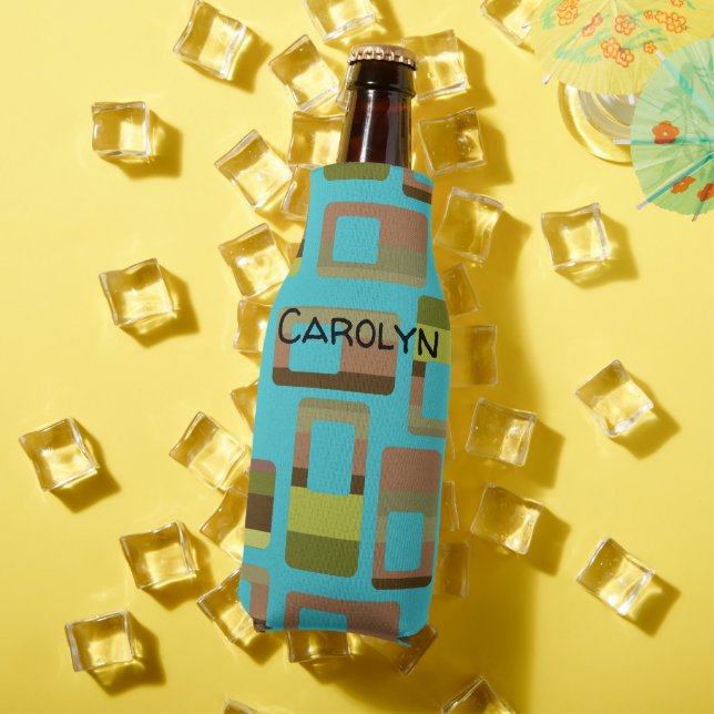 Porta-garrafa Retângulos Com Tiras (Verão in situ)