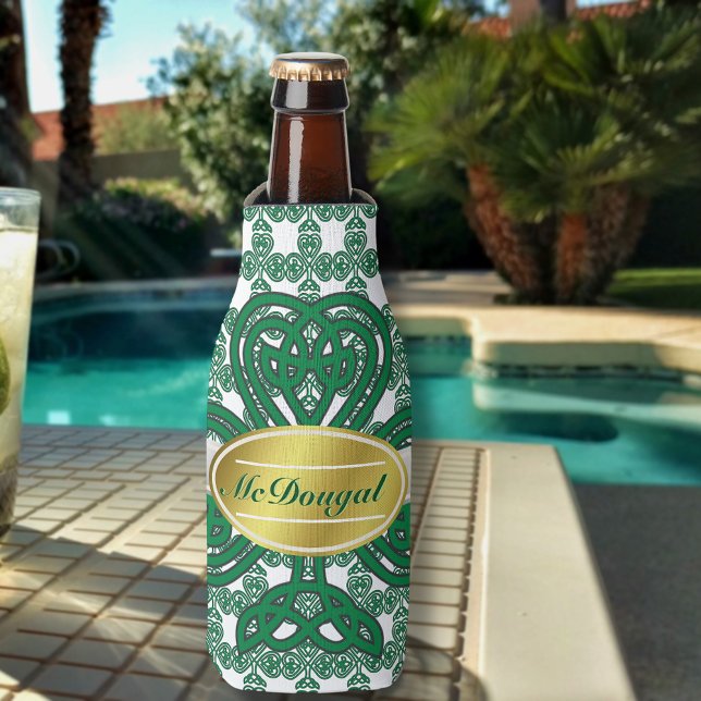 Porta-garrafa Rolagem Celta Céltica Personalizada (Criador carregado)