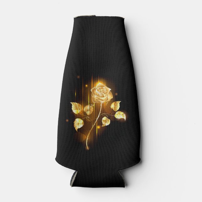 Porta-garrafa rosa do ouro ( rosa dourado ) (Frente)