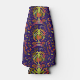 Porta-garrafa Simetria oriental psicodélica Abstrato Art