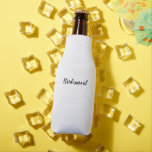 Porta-garrafa SIMPLES MINIMAL adicione seu nome bridesmaid perso<br><div class="desc">design</div>