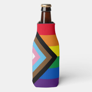 Porta-garrafa Sinalizador orgulho gay do arco-íris inclusivo Lgb