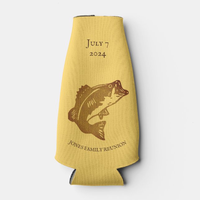 Porta-garrafa Sindicato da Família Fish Fry (Frente)