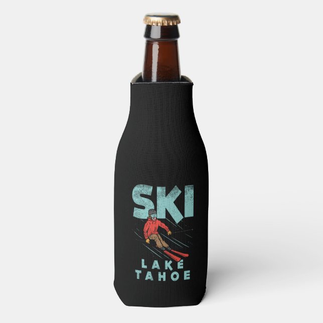 Porta-garrafa Ski Lake Tahoe (Frente da Garrafa)