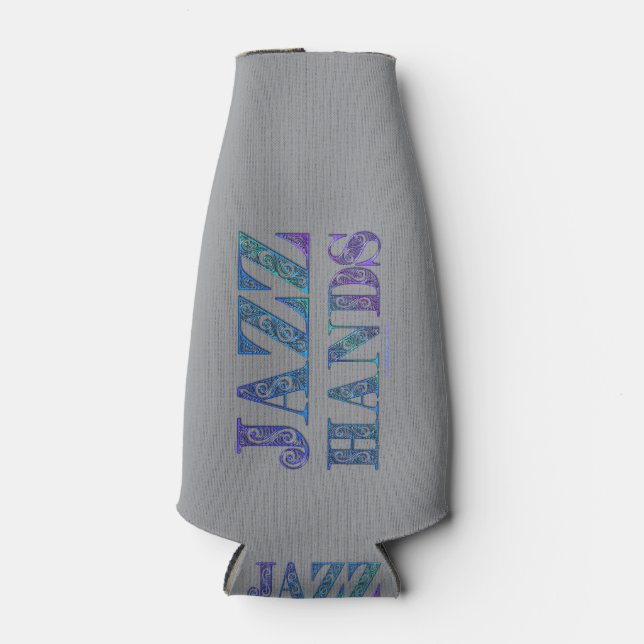 Porta-garrafa SlipperyJoe's musical da Broadway Jazz Hands queer (Frente)