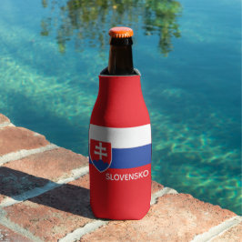 Porta-garrafa Slovakia Slovakian Flag Emblem Europe