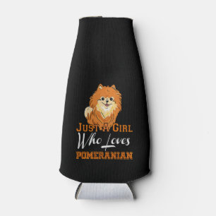 Porta-garrafa Só Uma Garota Que Adora Presente Pomerano