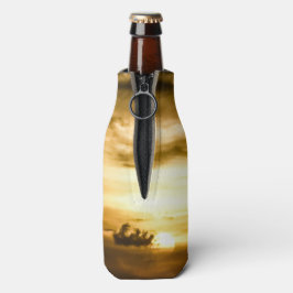 Porta-garrafa Sol No Oceano Pacífico