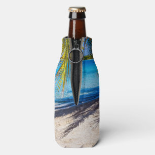 Porta-garrafa Sombras na praia