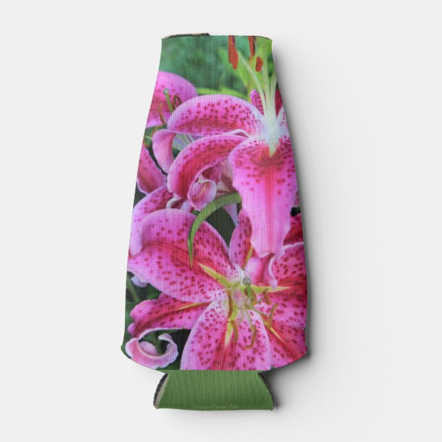 Porta-garrafa Stargazer Oriental Lily (Frente)