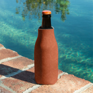 Porta-garrafa Superfície texturizada laranja com padrão espiral