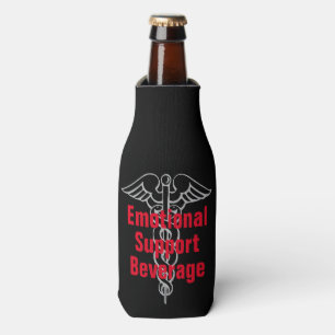Porta-garrafa Suporte emocional Beber Piada ou refrigerante