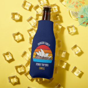 Porta-garrafa Sydney Opera House Austrália Trip Blue