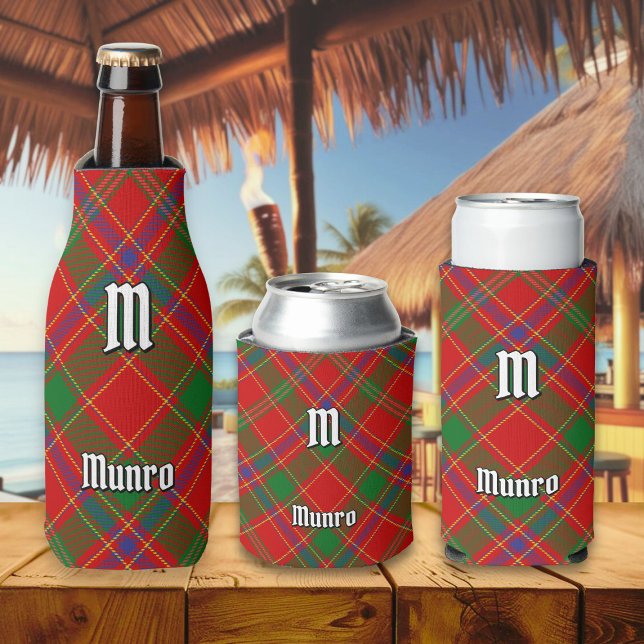 Porta-garrafa Tartan do Clã Munro (Criador carregado)