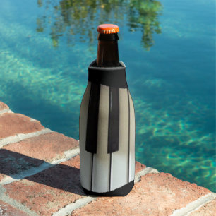 Porta-garrafa Teclas do teclado Piano Music Art