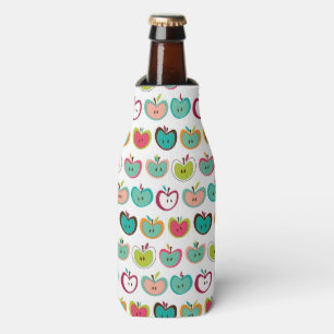 Porta-garrafa Teste padrão bonito da maçã