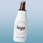 Porta-garrafa Texto de logotipo simples Marcas promocionais come<br><div class="desc">Adicione seu próprio logotipo e escolha de texto a este design. Remova o texto se preferir. Minimalista e profissional. Ideal para empresas, eventos ou feiras comerciais. Excelente para funcionarios e funcionários ou como um produto promocional para seus clientes e clientes. Altere a cor de fundo para corresponder à sua marca....</div>