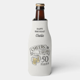 Porta-garrafa Tipografia Anima E Cervejas Em Qualquer Aniversár