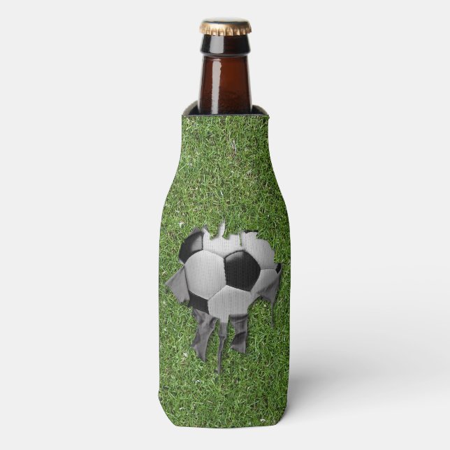 Porta-garrafa Torn Soccer Black Bottle Cooler (Frente da Garrafa)