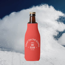Torrada Nas Encostas Clube Après Ski Retro Vermelh