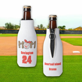 Porta-garrafa Trendy Hand desenhou Baseball Mãe Personalizada