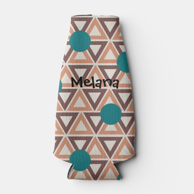 Porta-garrafa Triângulo Inclinação (Frente)