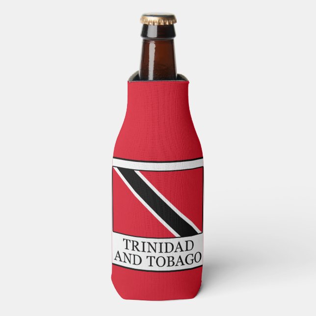 Porta-garrafa Trinidade e Tobago (Frente da Garrafa)