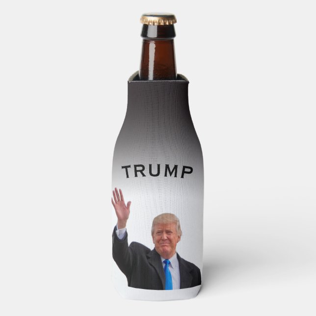 Porta-garrafa Trump Presidente Waving Bottle Cooler (Frente da Garrafa)