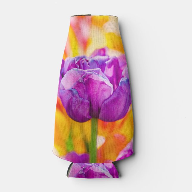 Porta-garrafa Tulipas Encantando 06 (Frente)