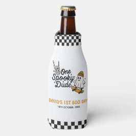 Porta-garrafa Um dia de aniversário de Dia das Bruxas de Cara Lo