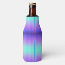 Uma capa de garrafa de água de neoprene com um gra