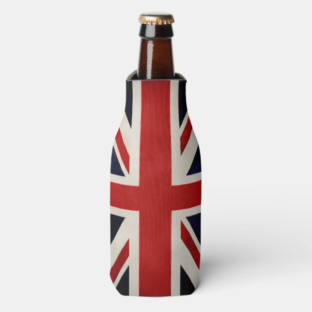 PORTA-GARRAFA UNION JACK BOTTLE COOLER  (Frente da Garrafa)