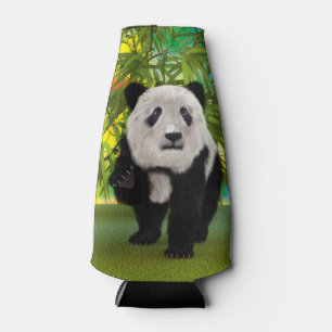 Porta-garrafa Urso Panda Fofo Presente Perfeito para Amantes de