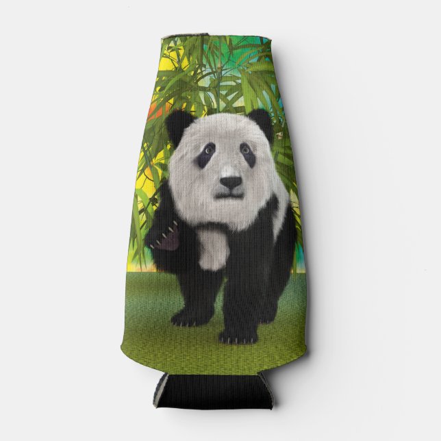 Porta-garrafa Urso Panda Fofo Presente Perfeito para Amantes de  (Frente)