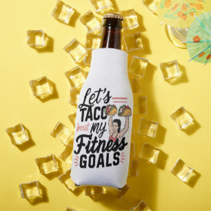 Porta-garrafa Vamos ao Taco "sobre os meus objetivos de Malhação