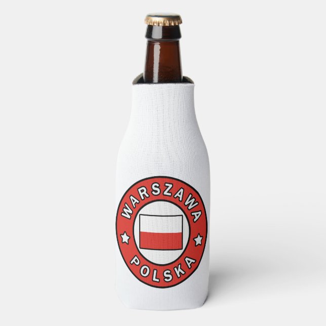 Porta-garrafa Warszawa Polska (Frente da Garrafa)