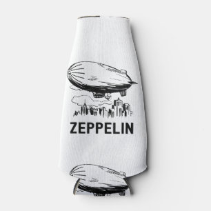Porta-garrafa Zeppelin Retro Vintage - Esboço de Dirigível