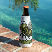 Zoombee - Design de Cartoon Zombie Bee Engraçado