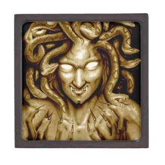 Porta Jóia Premium Original da arte do Airbrush do MEDUSA