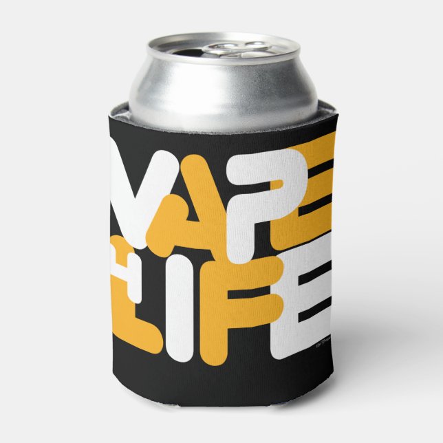 Porta-lata Ω VAPE | Vape 4 Life by VapeGoat™ (Can Front)