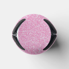 Porta-lata 05 Peças cintilantes Impressão cor-de-rosa-bebê